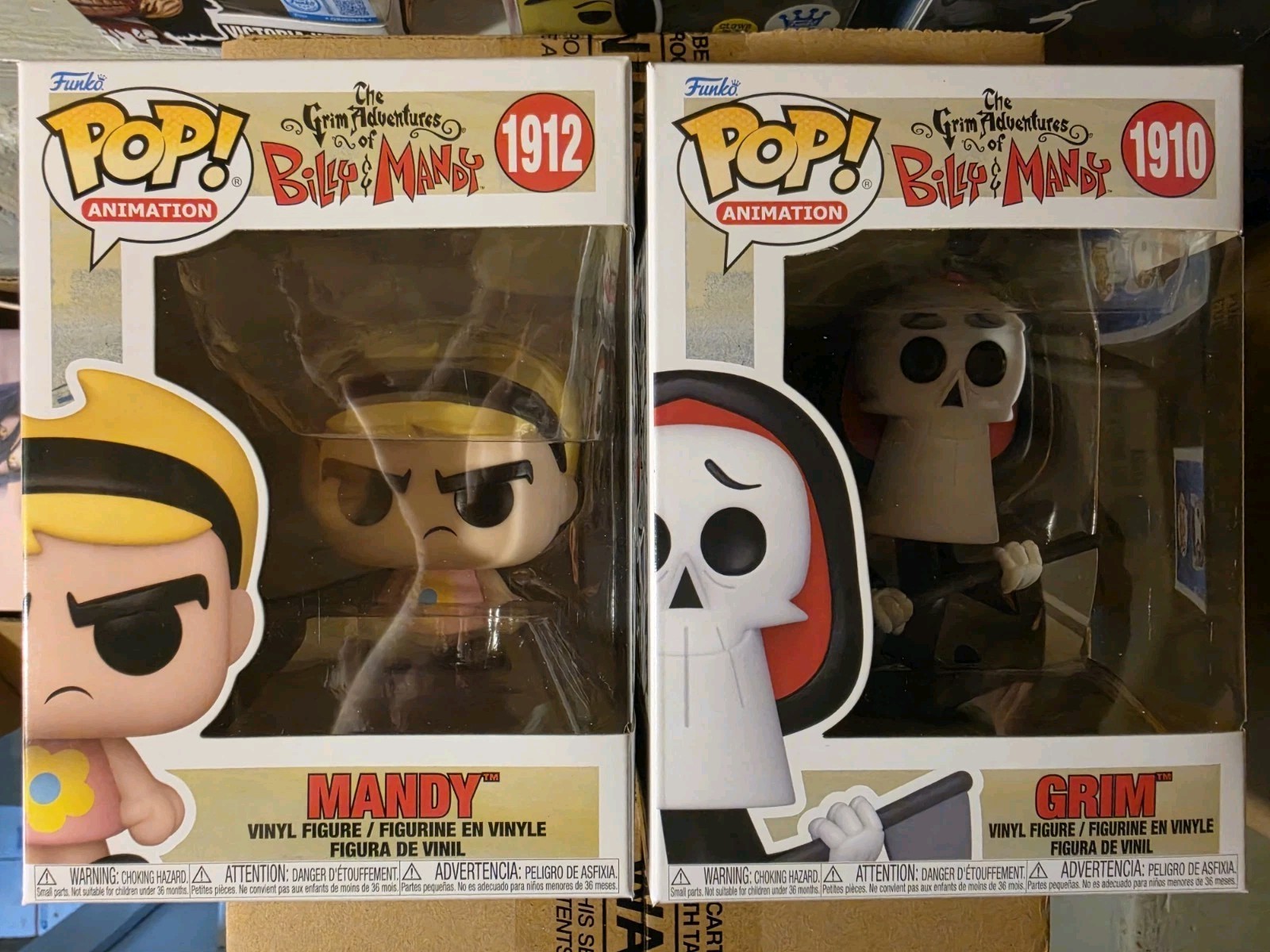 Funko Pop The Grim Adventures of Billy and Mandy Set of 2