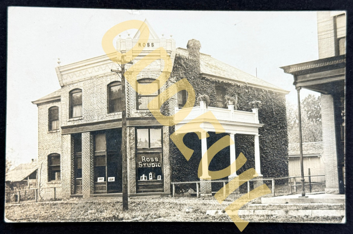 1910s Ross Photo Studio Advertising RPPC postcard Bolivar MO photographer photo 1910s Ross Photo Studio Advertising RPPC postcard Bolivar MO photographer photo