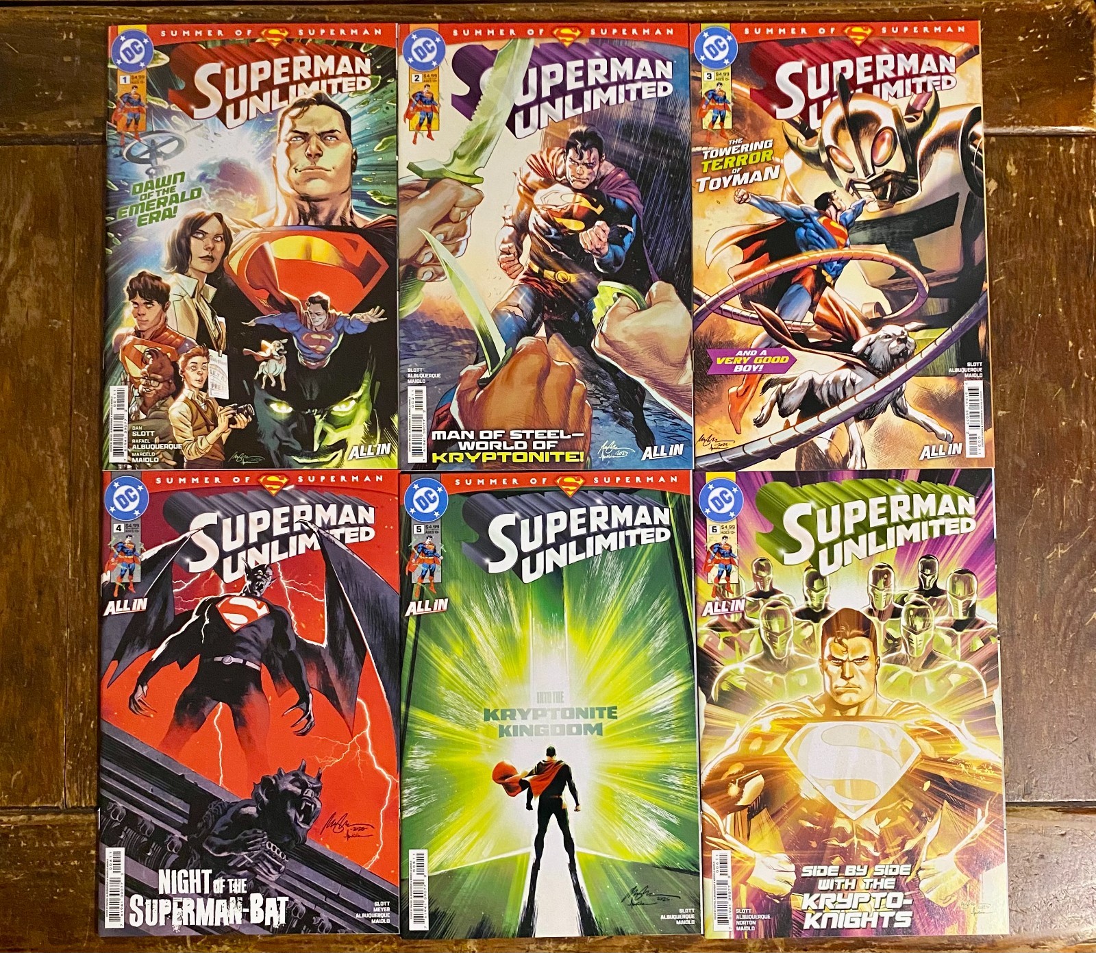 SUPERMAN UNLIMITED #1-6 💥 | 2025 DC | SLOTT/ALBUQUERQUE | VF+ | SUPER-FUN SUPERMAN UNLIMITED #1-6 💥 | 2025 DC | SLOTT/ALBUQUERQUE | VF+ | SUPER-FUN