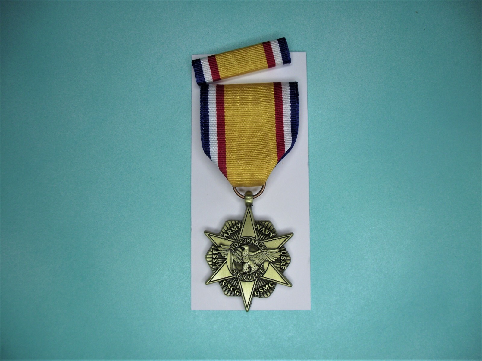ROTC JROTC Honorable Service Medal and Ribbon Army Navy USCG USAF USMC