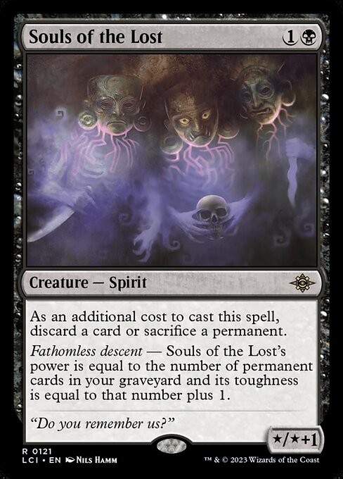 Souls of the Lost (121) (Non-Foil) LCI MTG NM