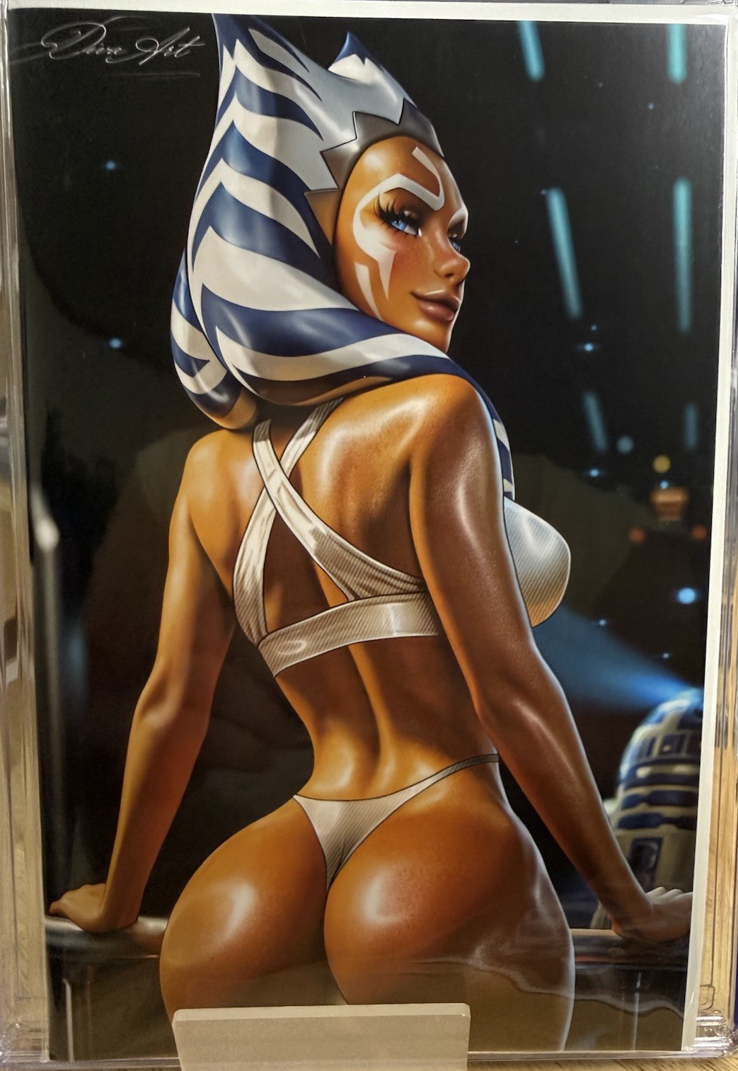 Soto Studios Ahsoka Tano Nice & Secret Virgin Variant Set LTD 50 Diva Art Vu
