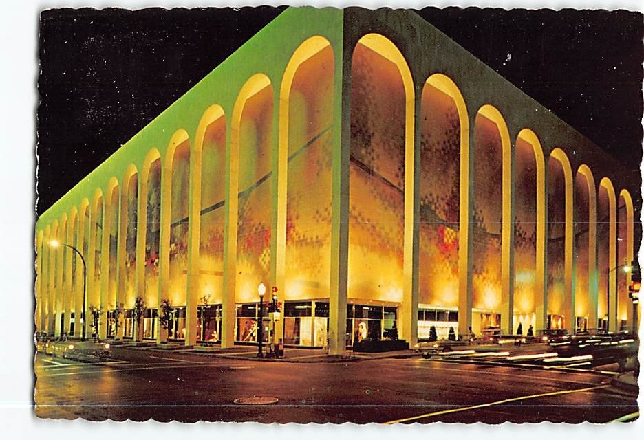 Postcard Sanger Harris Building Dallas Texas USA