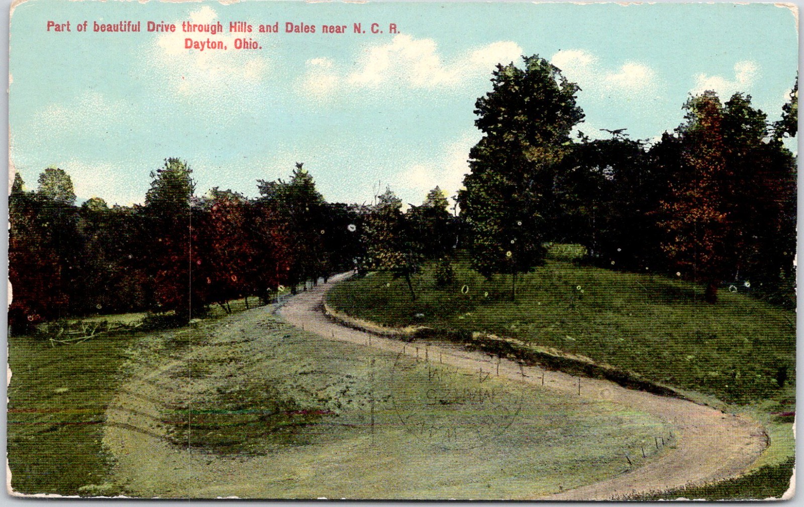 Dayton, OH Hills & Dales Drive Postcard 1911 S. S. Kresge Ohio Dayton, OH Hills & Dales Drive Postcard 1911 S. S. Kresge Ohio