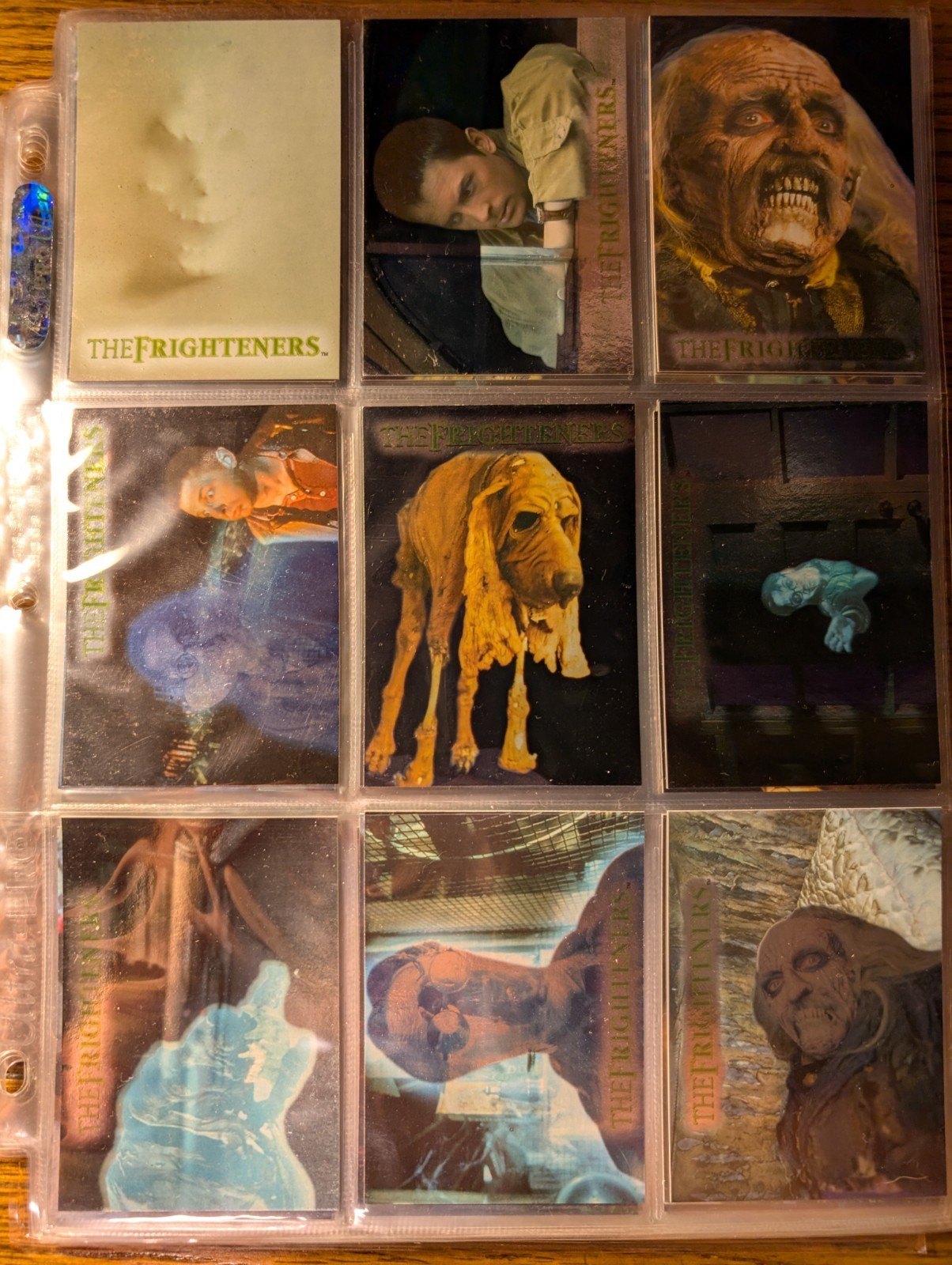 1996 Dart Flipcards The Frighteners Deluxe Movie Cards Complete Set (72) NmMt