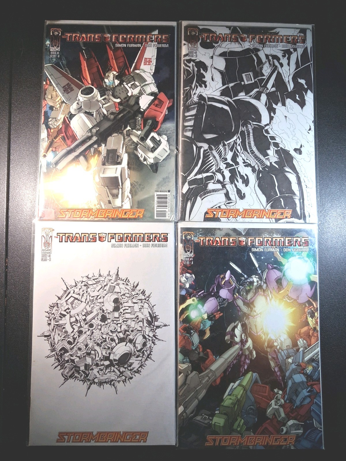 Transformers Stormbringer #1-4 IDW 2006 (1,NM+9.6)(2,NM-9.2)(3,VF+8.5)(4,NM 9.4) Transformers Stormbringer #1-4 IDW 2006 (1,NM+9.6)(2,NM-9.2)(3,VF+8.5)(4,NM 9.4)