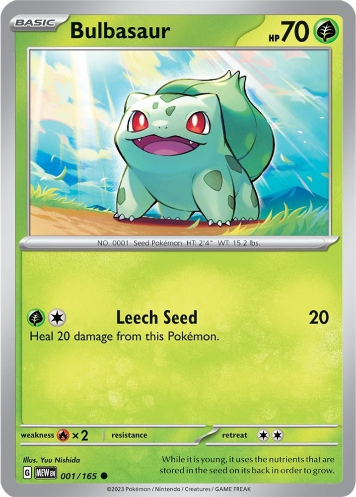 Bulbasaur [MEW - 001/165] NM