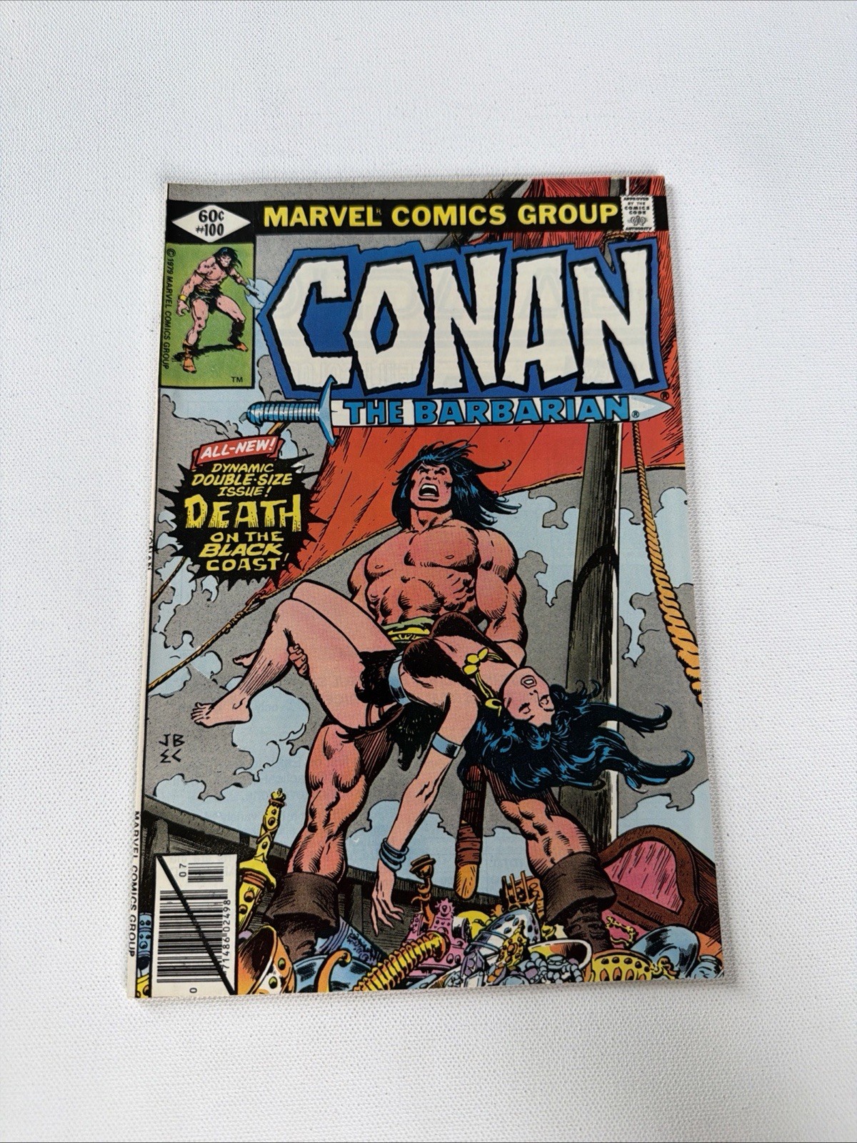 Conan the Barbarian#100 Double-Size Issue Death of Belit July 1979