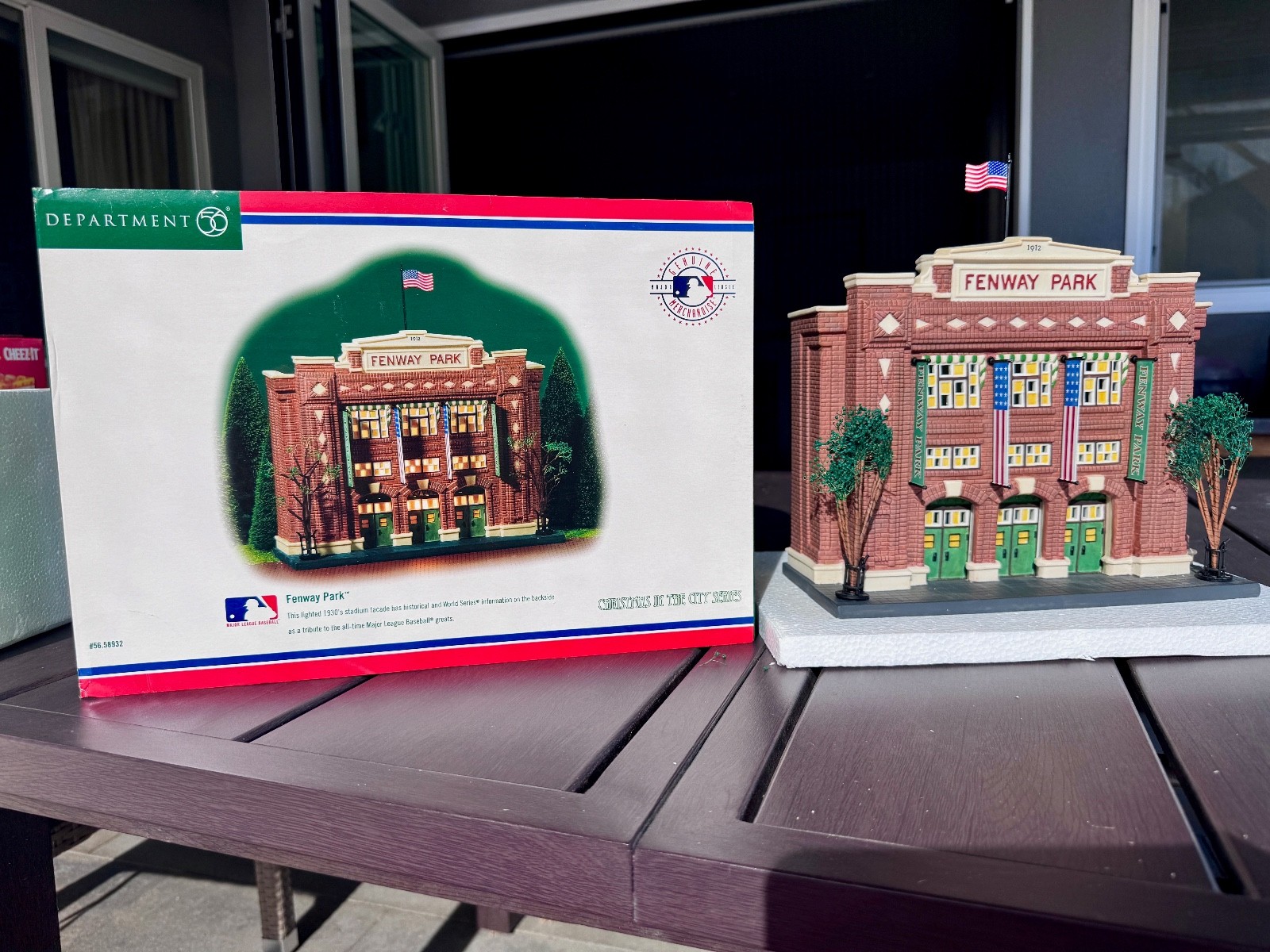 Department 56 Christmas in the City Fenway Park Boston Red Sox Illuminated Department 56 Christmas in the City Fenway Park Boston Red Sox Illuminated