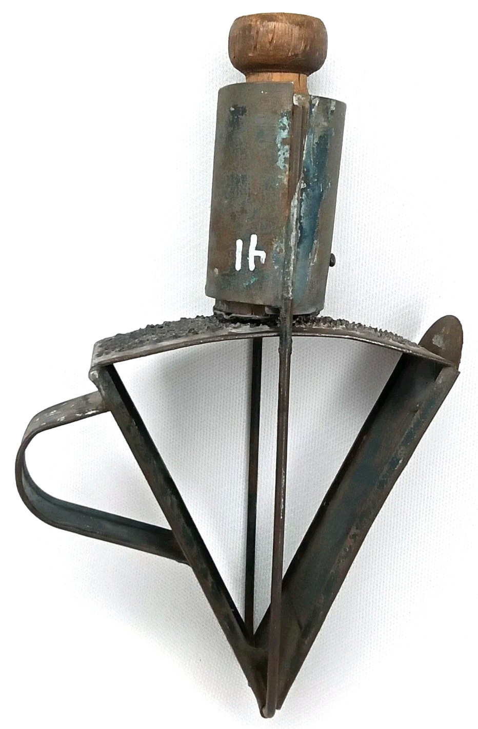 The Ames Mechanical Nutmeg Grater With Triangular Cage Antique 1900s