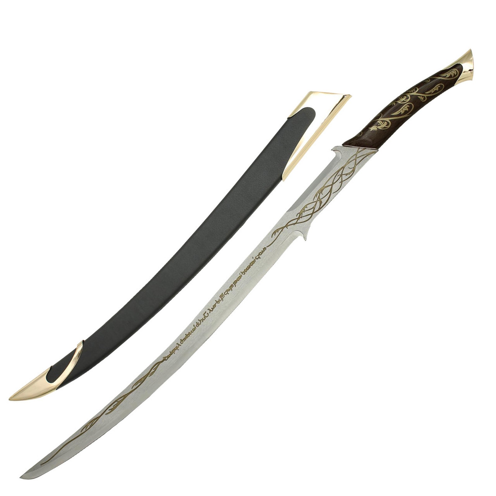 Hand-Forged Fantasy Long Sword: Engraved Carbon Steel Blade Decorative Scabbard Hand-Forged Fantasy Long Sword: Engraved Carbon Steel Blade Decorative Scabbard