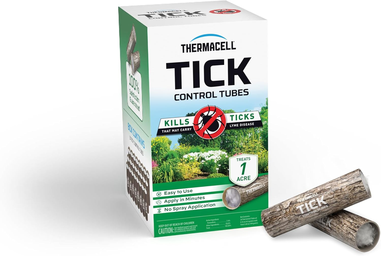 Tick Control Tubes for Yards; Protects Backyards and Properties from Ticks; No S Tick Control Tubes for Yards; Protects Backyards and Properties from Ticks; No S