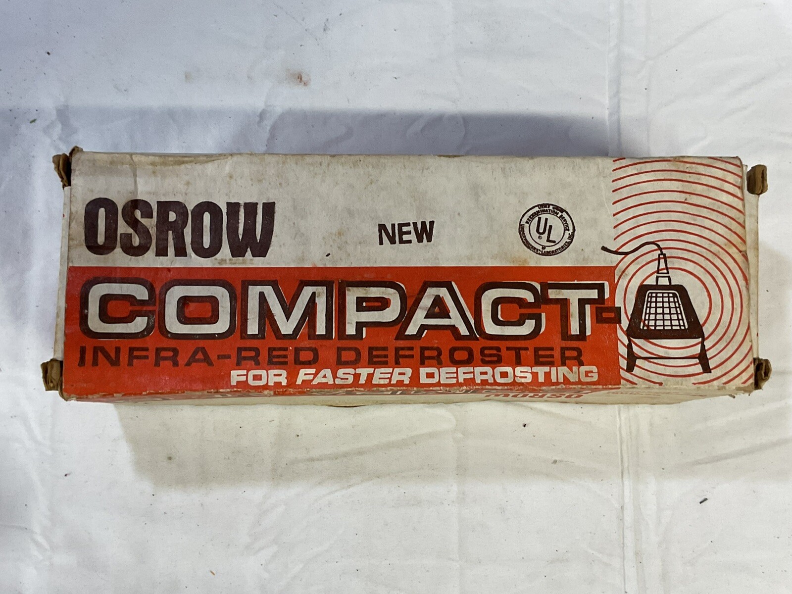 Vintage Osrow Compact Infra-red Defroster 