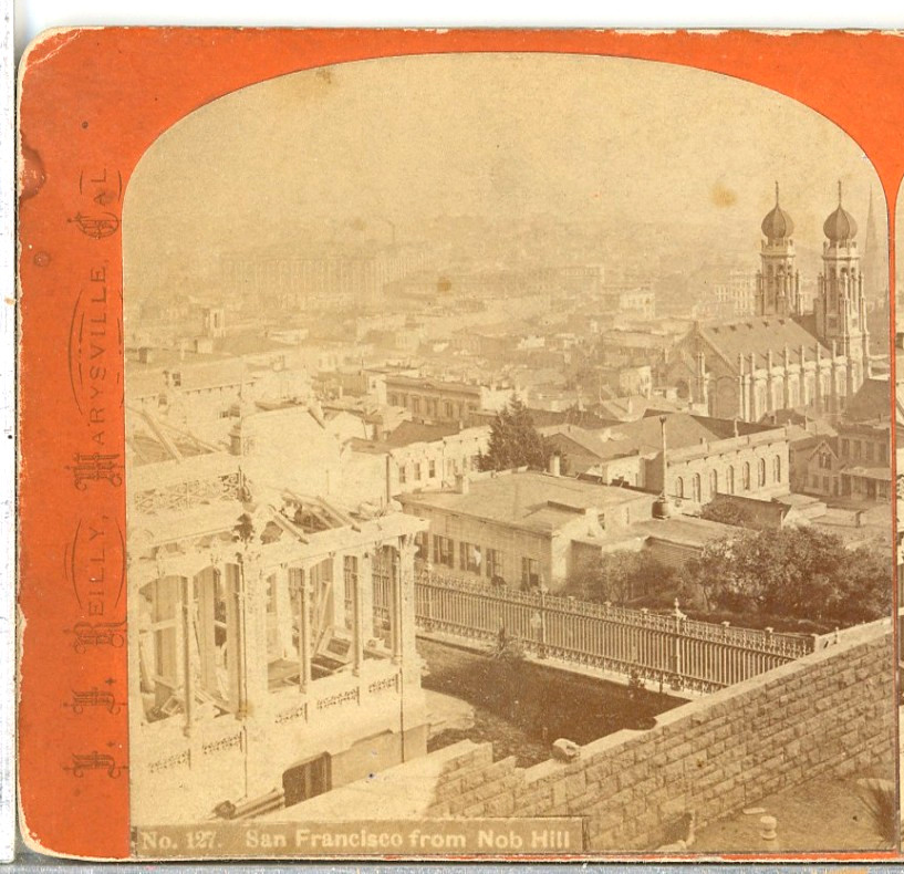 J.J. Reilly, San Francisco From Nob Hill--Stereoview D118 J.J. Reilly, San Francisco From Nob Hill--Stereoview D118