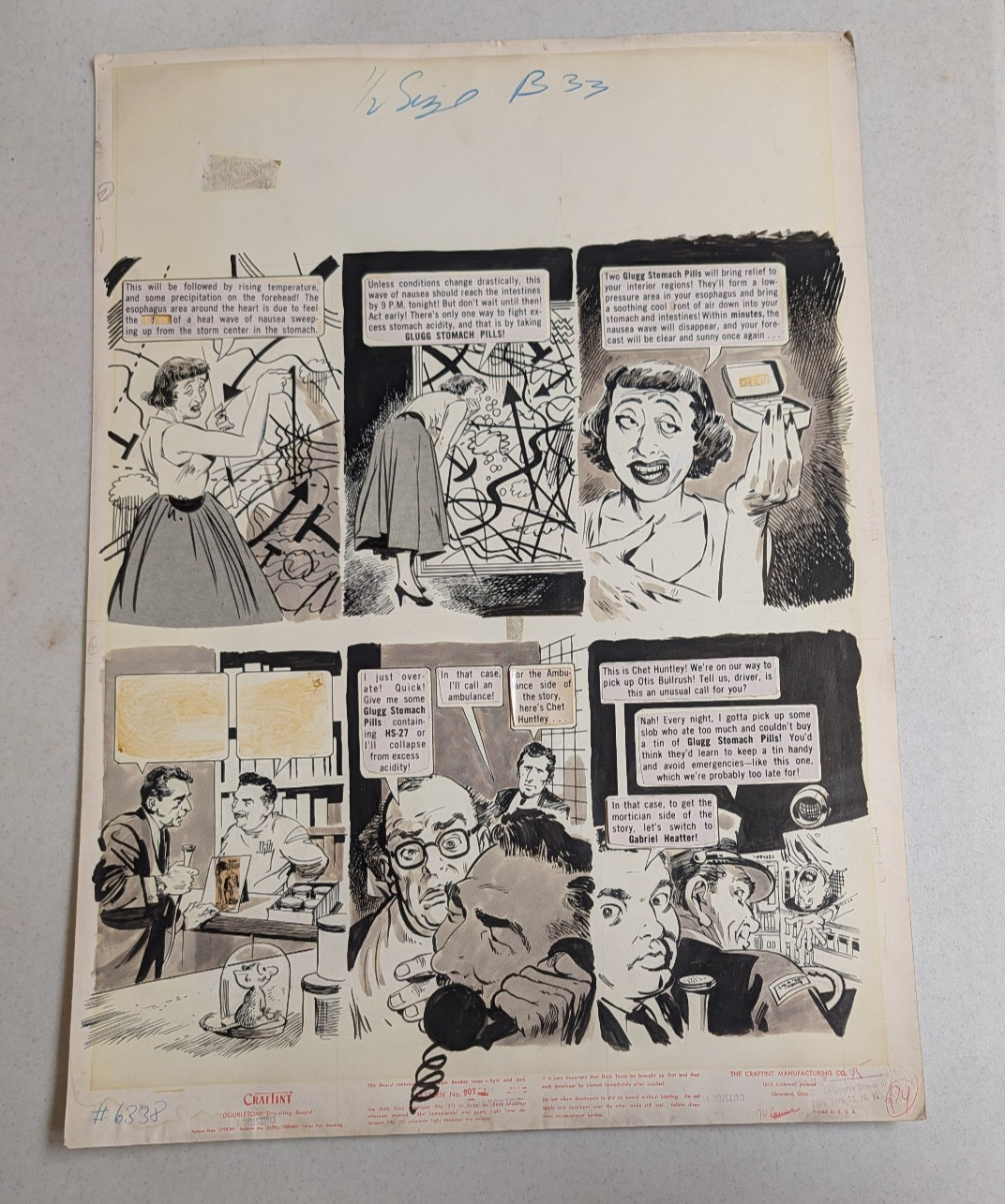 Mort Drucker 2 Pages of Original Art from Mad 39