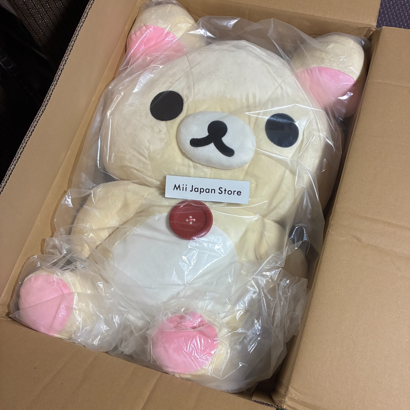 Rilakkuma Korilakkuma Jumbo Plush Doll San-X 34.25\