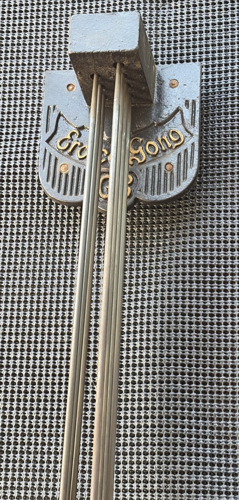 Gustav Becker P112 Movement  Chime Gong 7 Rods Bim Bam