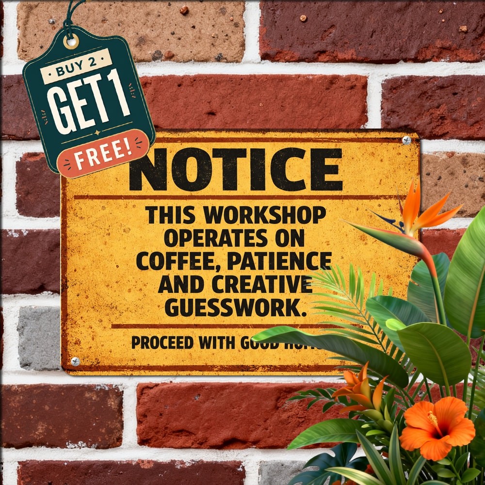 Double Piped Hedgehog Patrol Notice Sign Funny Humorous Garden Guard Wall Plaque