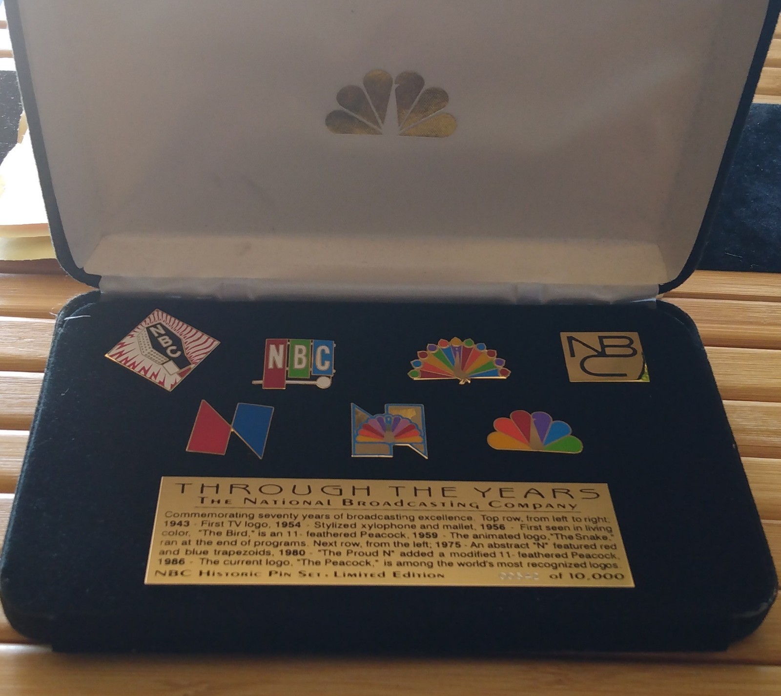 \'Through The Years\' The National Broadcasting Company NBC Historic L.E. 542 
