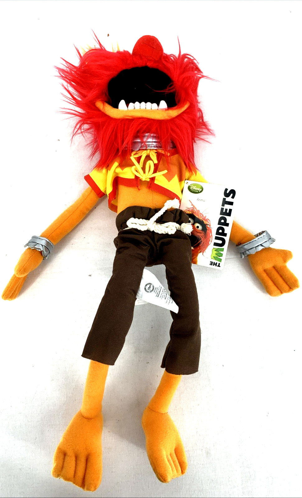 Muppets Animal Plush Toy Disney Store  17”  New With Tags