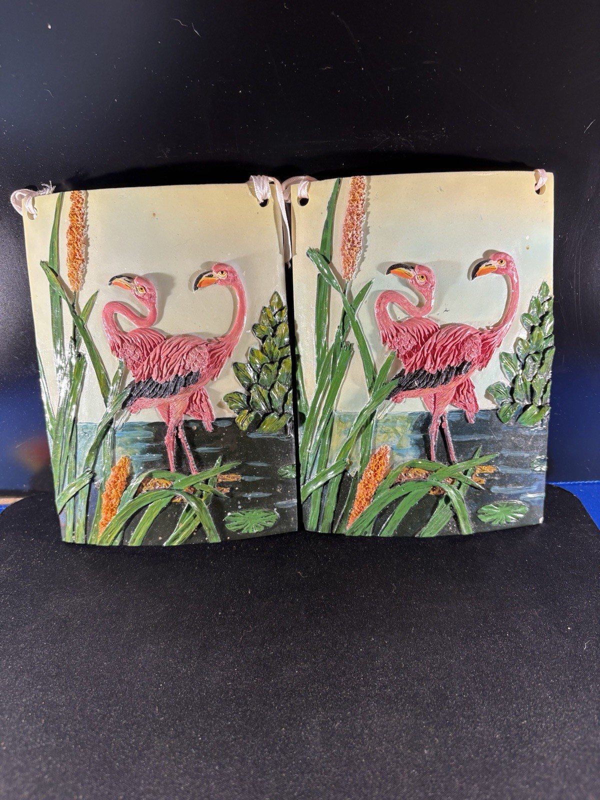 Pretty Pair of Pink Flamingos 7 x 5” Pretty Pair of Pink Flamingos 7 x 5”