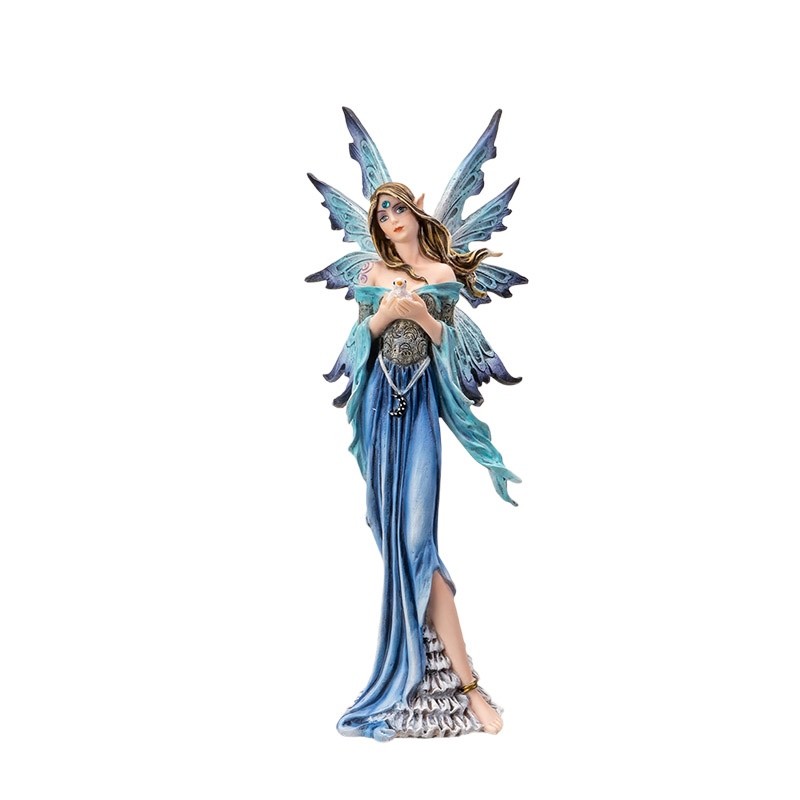 FAIRY HOLDING CHICK - 11 INCH