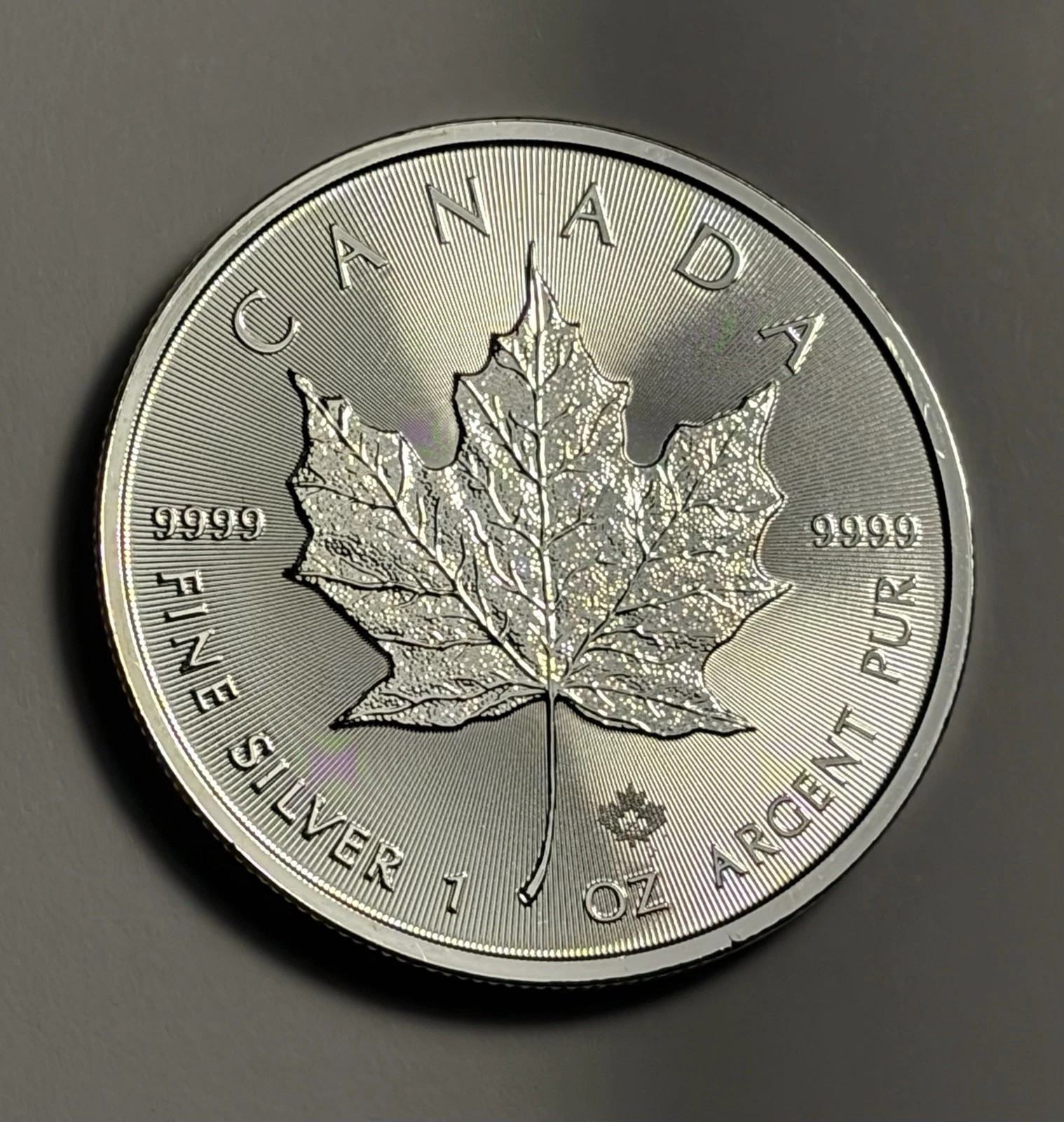 2022 1 oz Canadian Silver Maple Leaf C0-i-n.9999 Privy $5 Round RARE+++