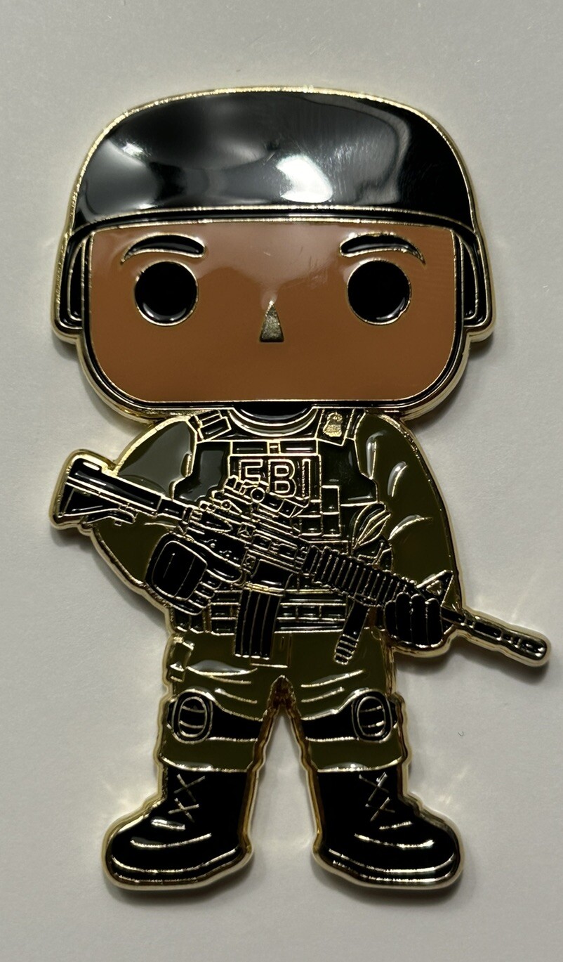 DOJ FBI HRT SWAT Pop Funko Challenge Coin