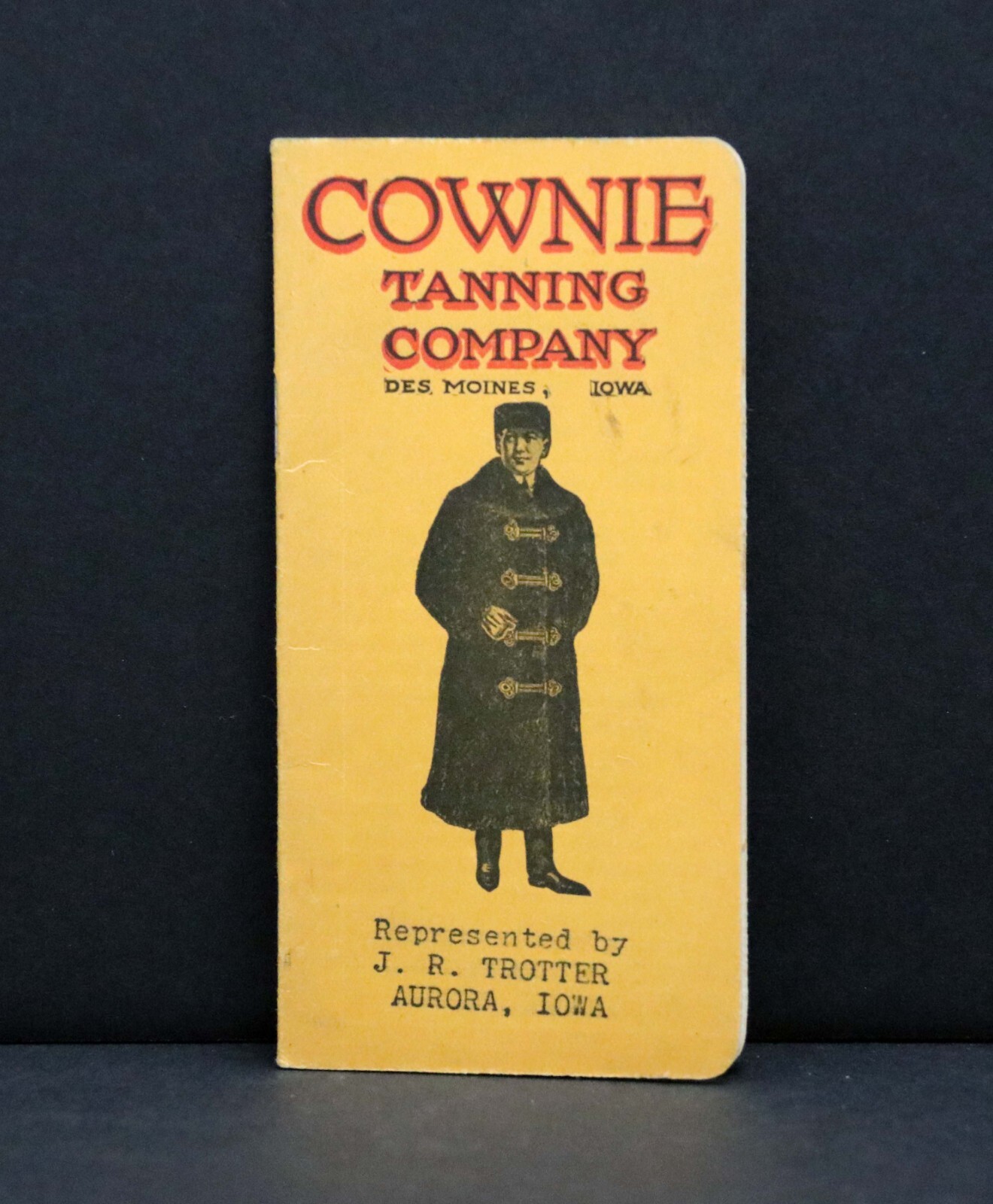 Vintage Cownie Tanning Company Pocket Catalog 2.5\ Vintage Cownie Tanning Company Pocket Catalog 2.5\