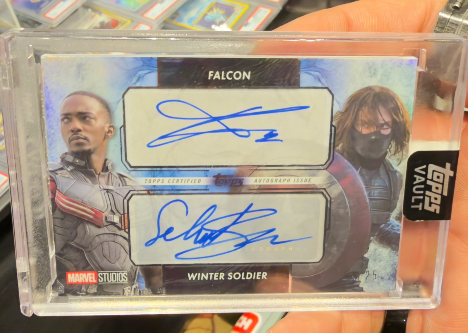 2026 Topps Marvel Vault Dual Auto 11/25 2026 Topps Marvel Vault Dual Auto 11/25