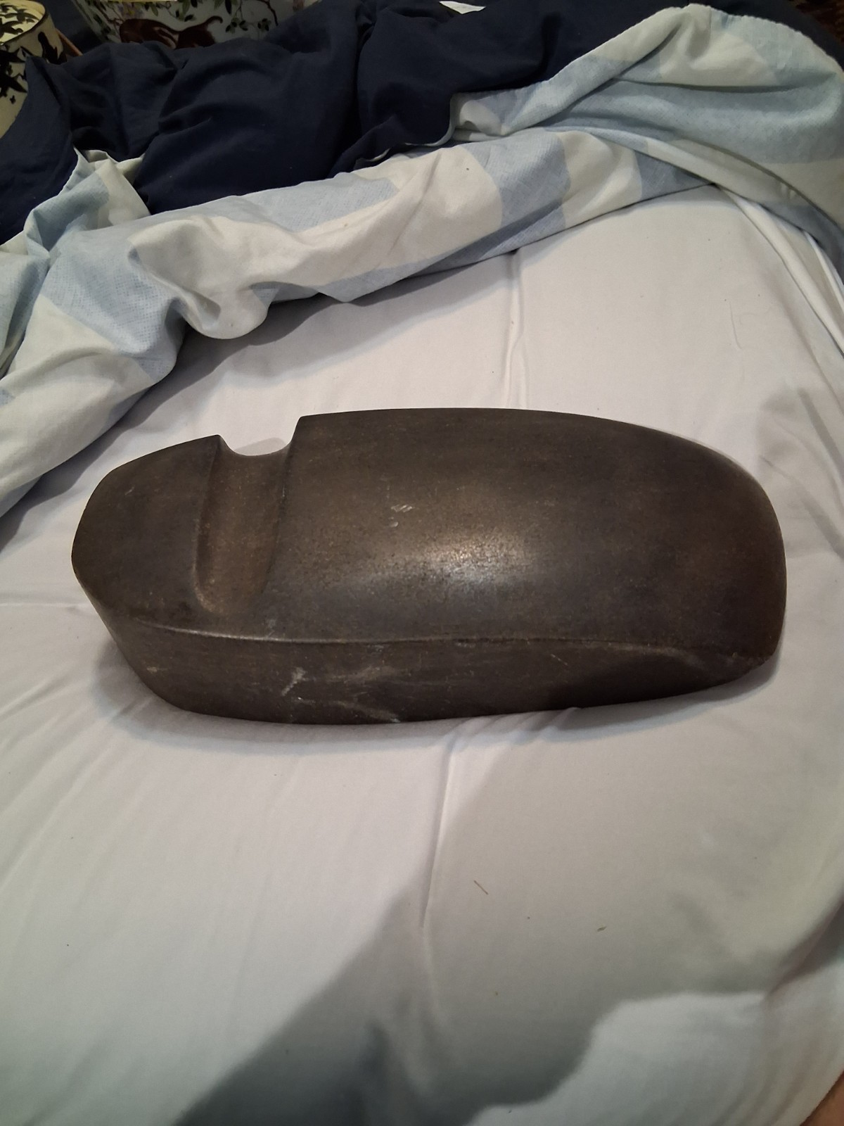 extra large Stone Axe Head Full Groove Hard Stone Tool