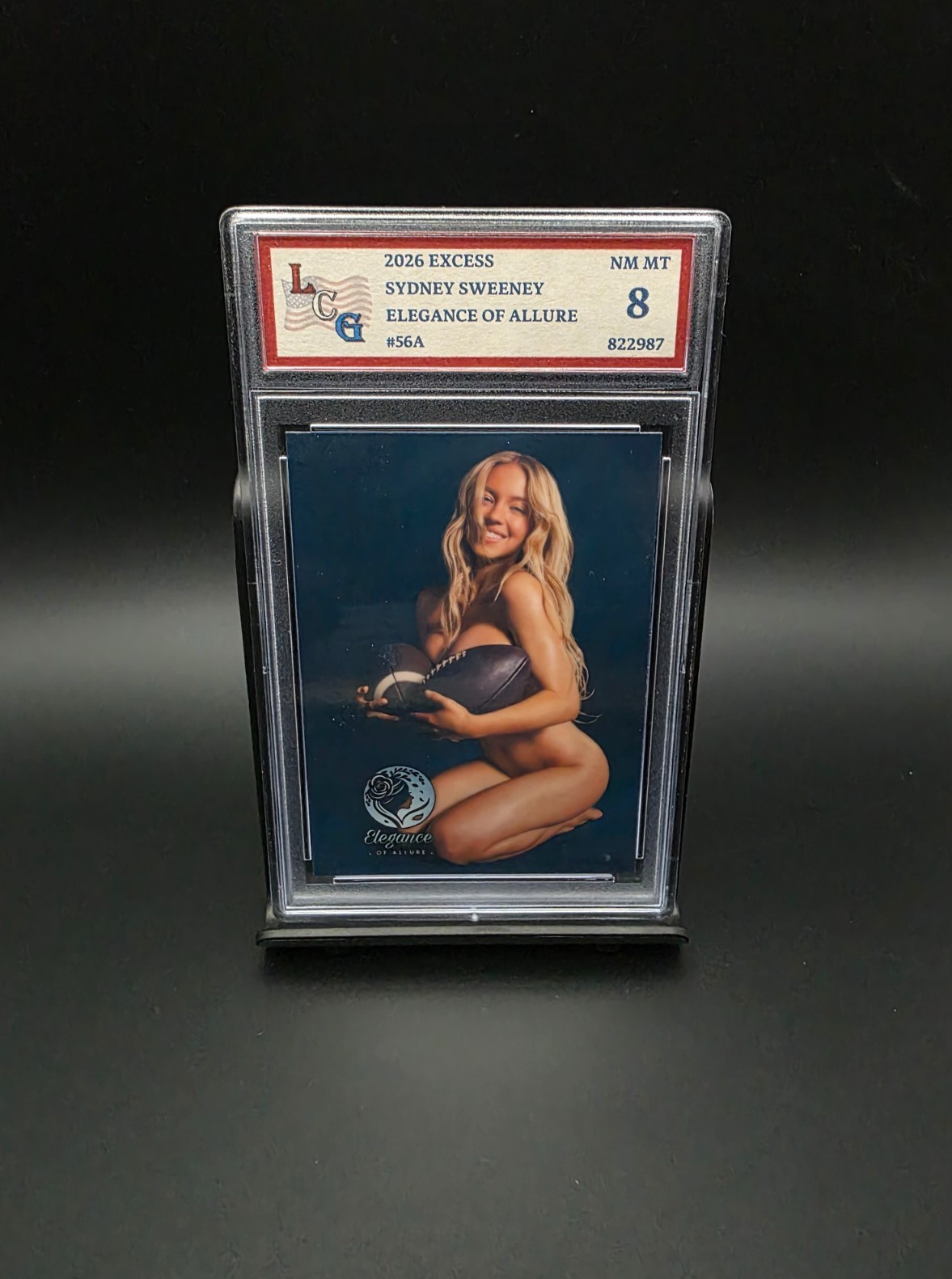 Sydney Sweeney #56A Elegance Series LCG 8 Nm Mt eXcess Collectibles