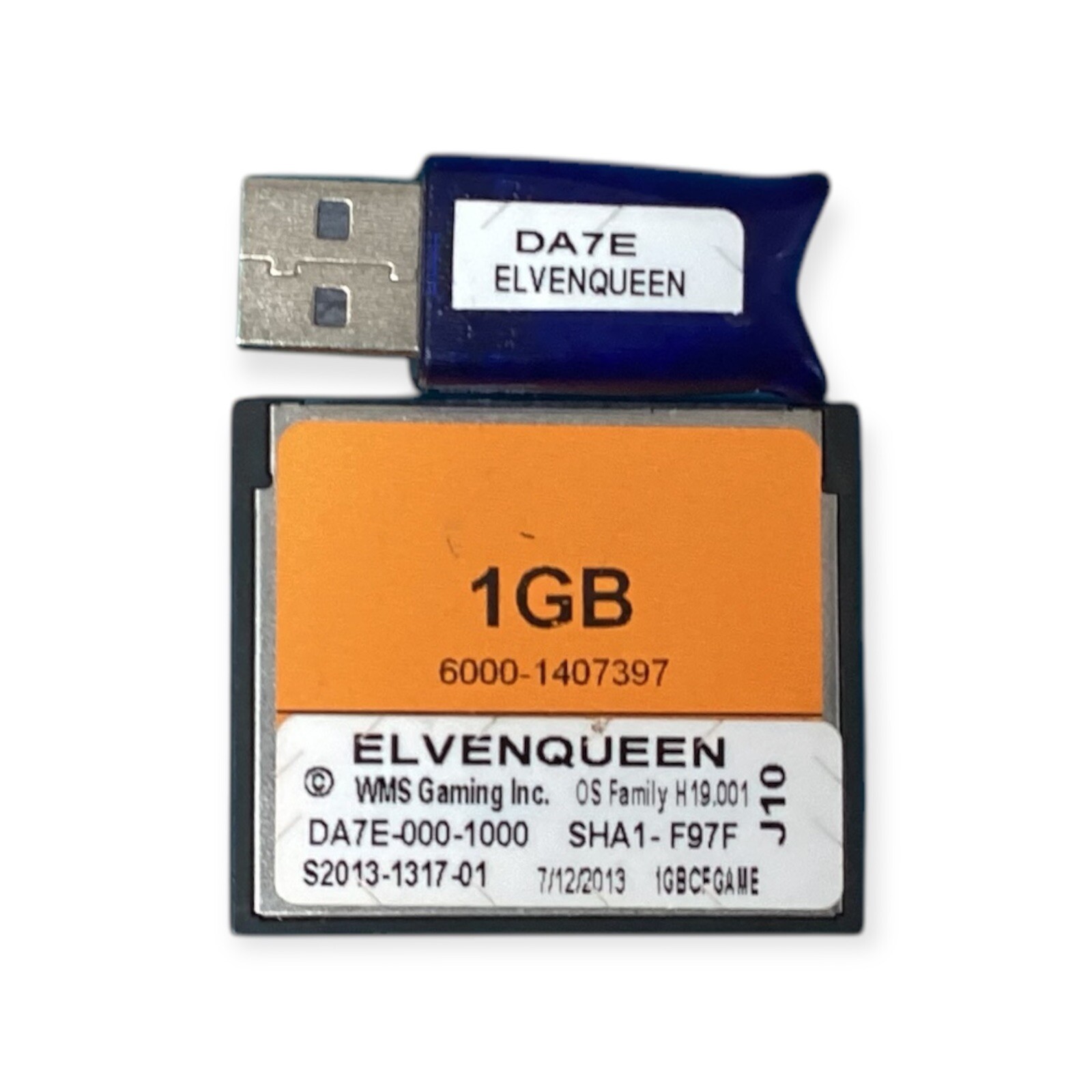 WMS BB3 Elven Queen Game CF and Dongle ONLY