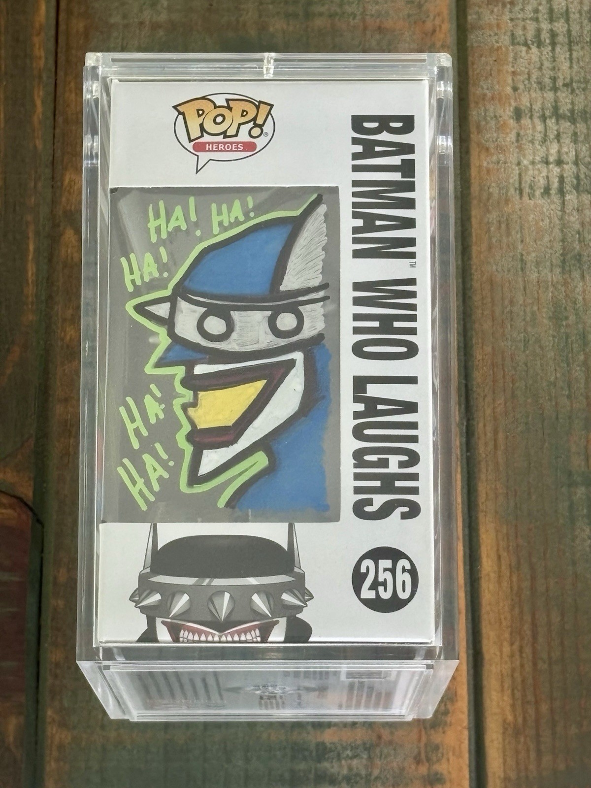 Funko Pop Batman Who Laughs Exclusive Signed Sketch David Baron Signed Jae Lee Funko Pop Batman Who Laughs Exclusive Signed Sketch David Baron Signed Jae Lee