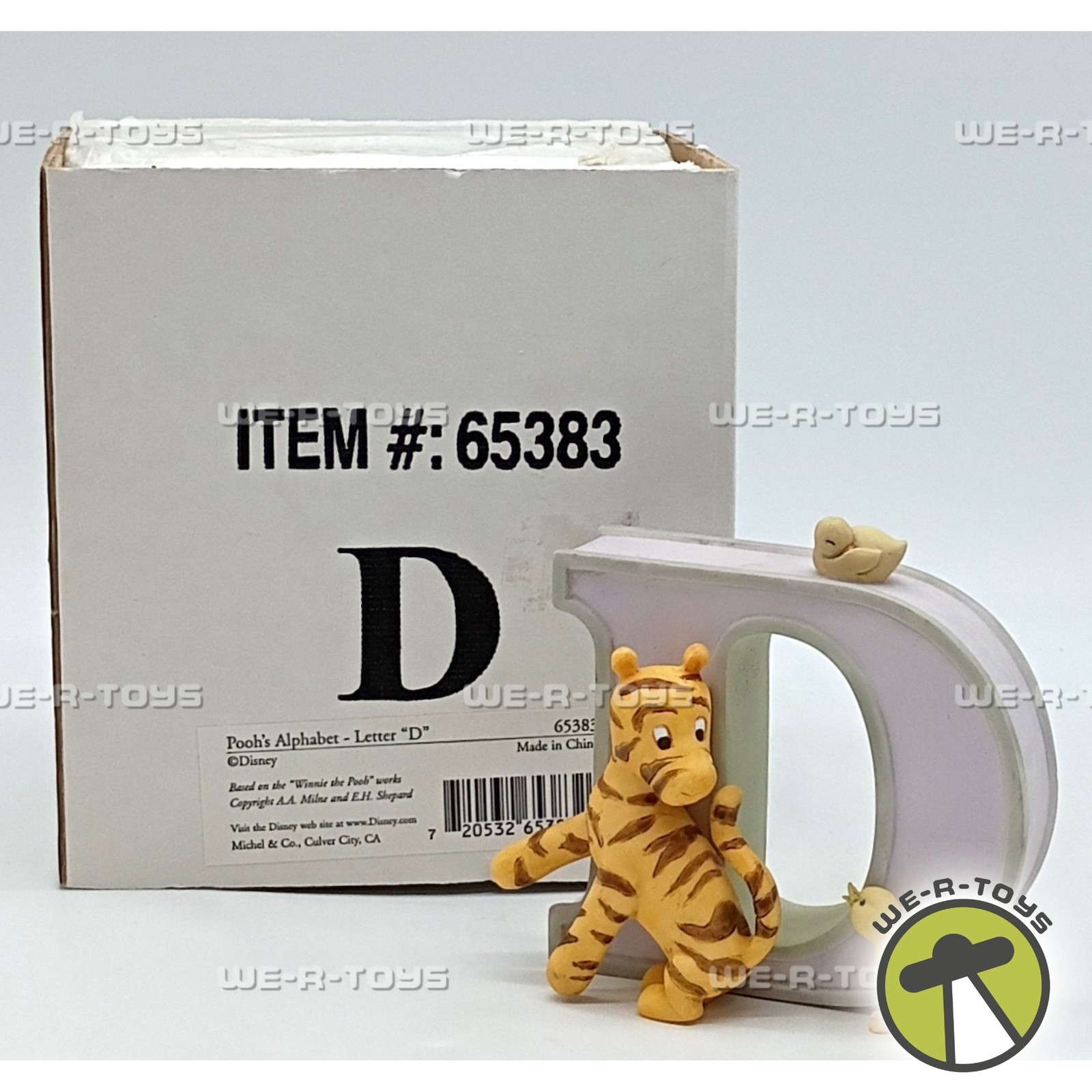 Winnie The Pooh Classic Pooh\'s Alphabet- Letter D Figurine Michel and Co.