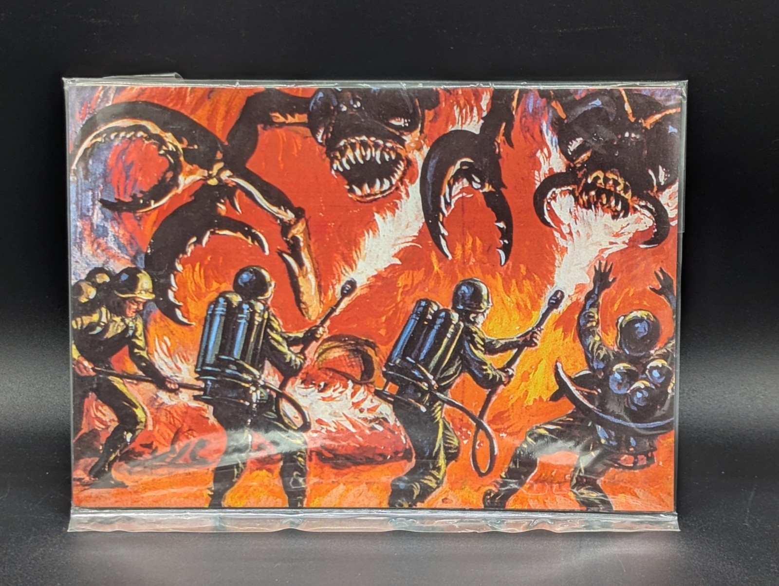 MARS ATTACKS PREMIUM 4 PROMO CARD SET 1984 RENATA GALASSO INC SEALED