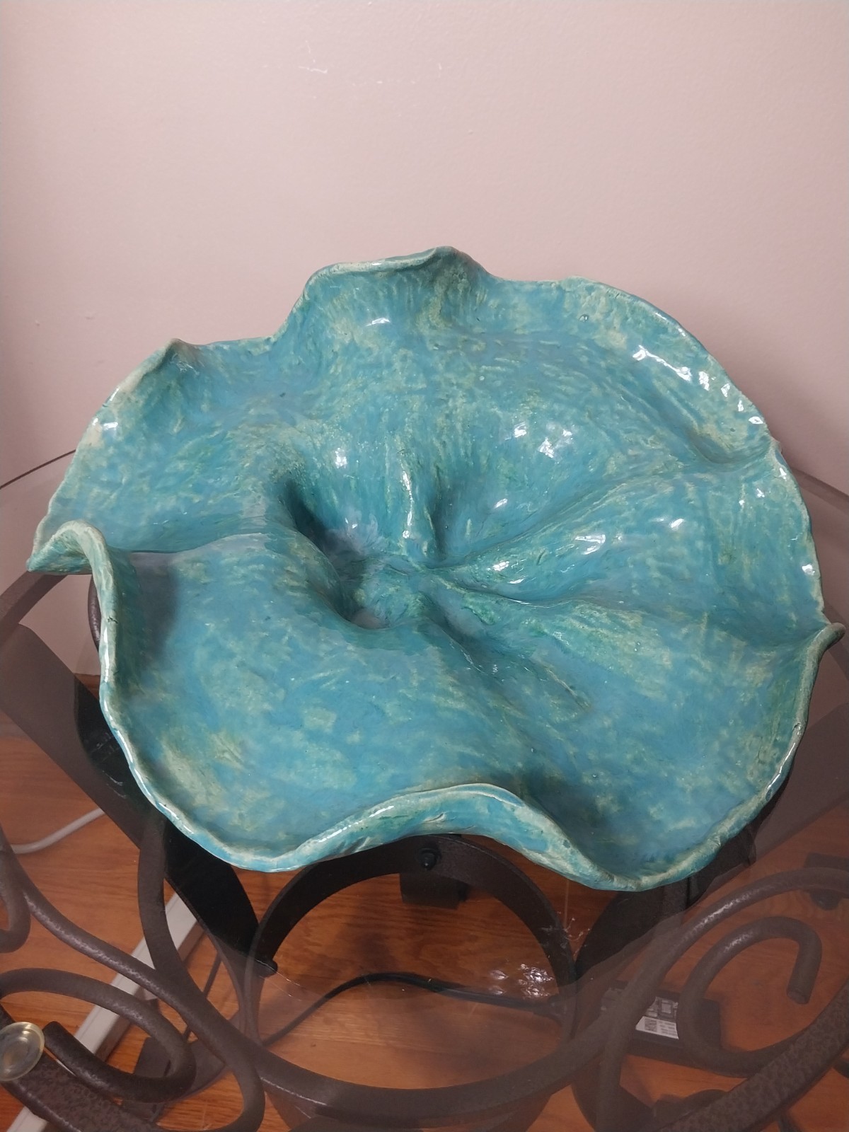 Ceramic Bowl Vintage Flora Eckert Hammat