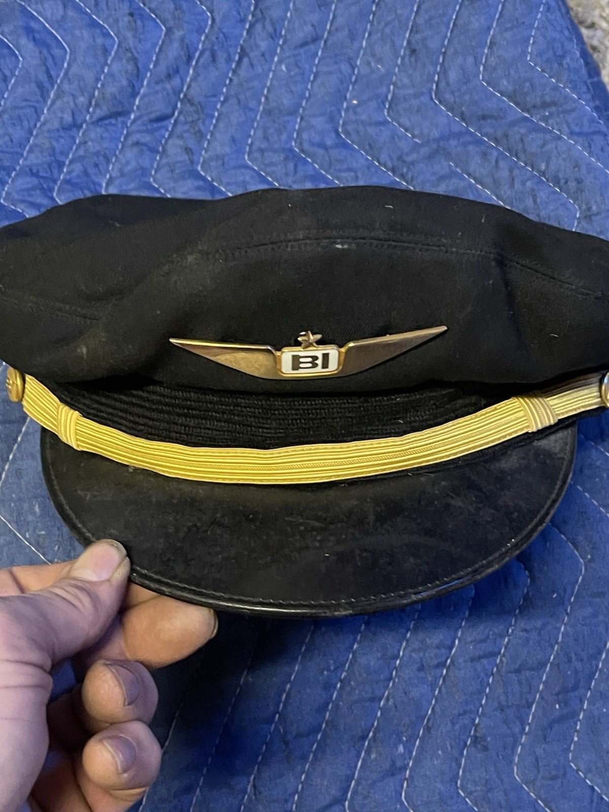 Vintage Bi Royal Brunei Airlines Pilot Captain Hat Original By Superior Uniform Vintage Bi Royal Brunei Airlines Pilot Captain Hat Original By Superior Uniform