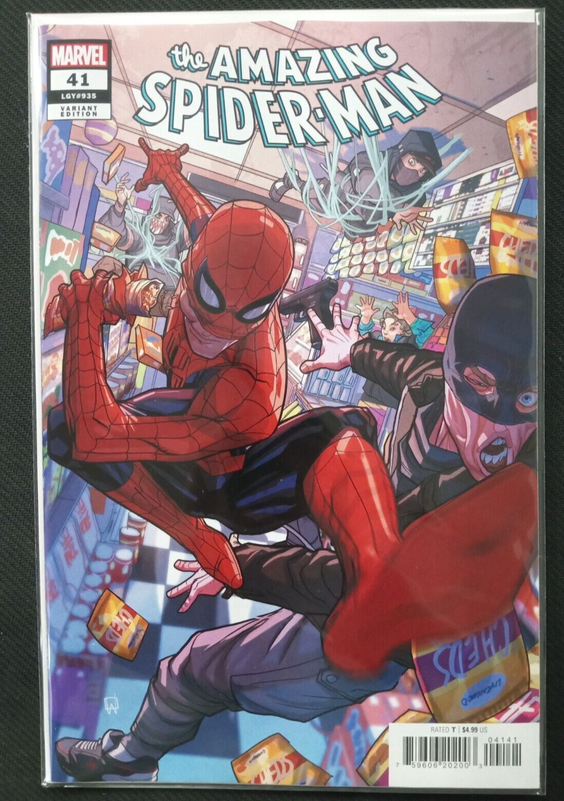 Amazing Spider-Man #41 Woods Variant Marvel 2023 VF/NM Comics Amazing Spider-Man #41 Woods Variant Marvel 2023 VF/NM Comics