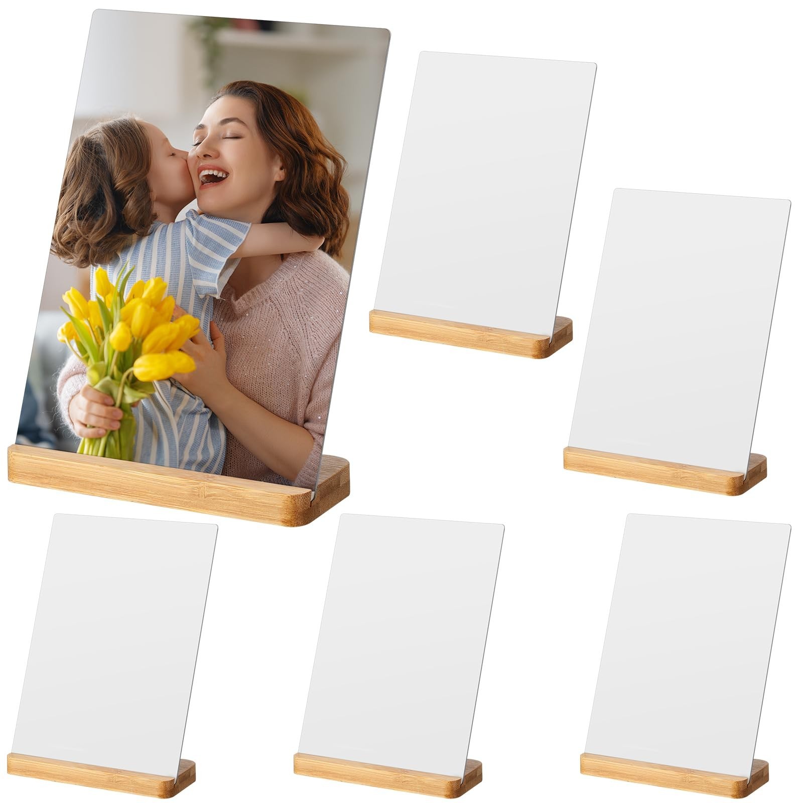 Vercraft 6 Pack Sublimation Photo Frame Blanks Metal Wall Picture, 5×7 Vercraft 6 Pack Sublimation Photo Frame Blanks Metal Wall Picture, 5×7
