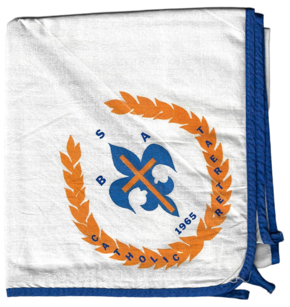 1965 B.S.A Catholic Retreat BSA Neckerchief [PL875]