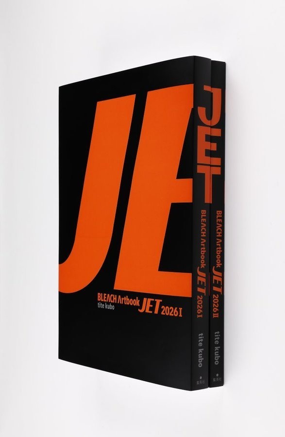 PRE-ORDER BLEACH Artbook JET 2026 Vol 1 & 2 Set Tite Kubo Anime Art Japan New PRE-ORDER BLEACH Artbook JET 2026 Vol 1 & 2 Set Tite Kubo Anime Art Japan New