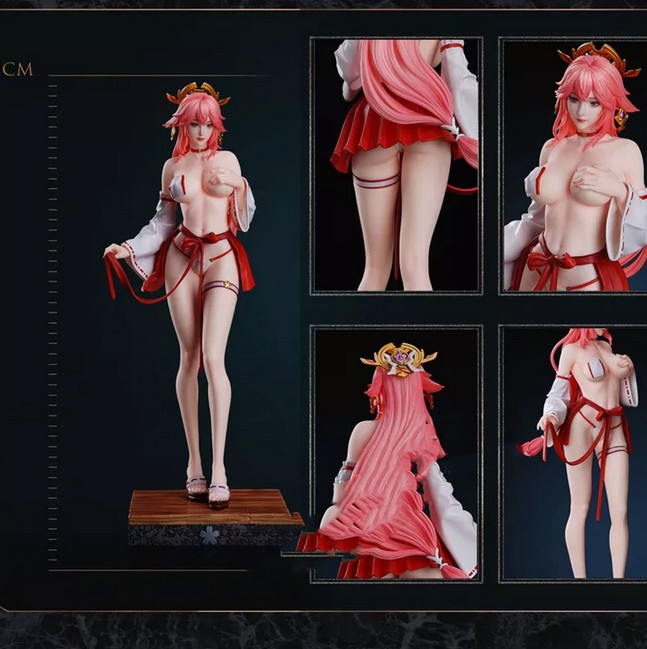 LTWX Studio Genshin Impact Yae Miko Resin Statue Pre-order 1/6 H31cm Collection LTWX Studio Genshin Impact Yae Miko Resin Statue Pre-order 1/6 H31cm Collection
