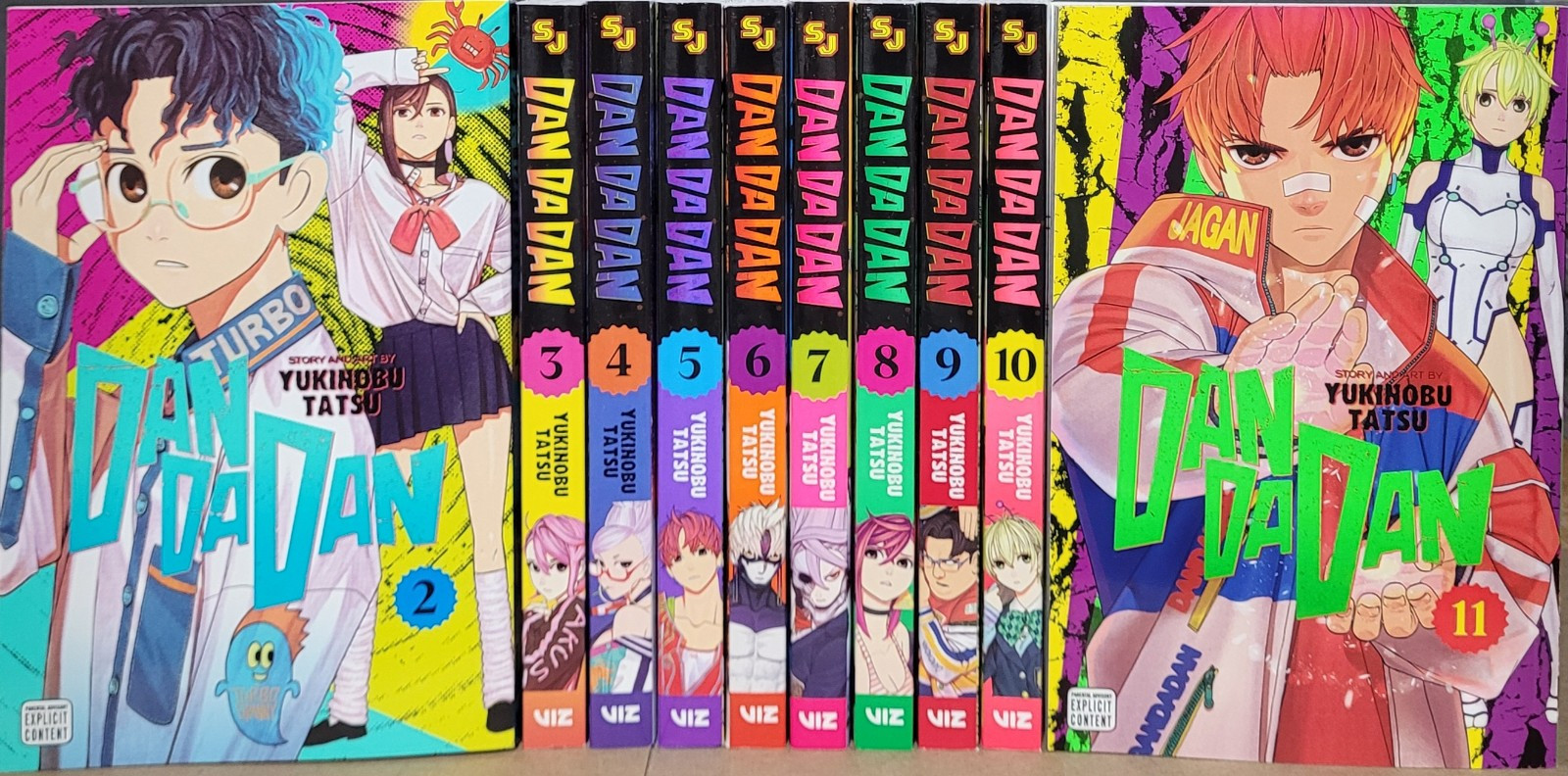 DanDaDan Manga Volumes 1-11 Graphic Novel New English Viz Media dandadan (REAL) 
