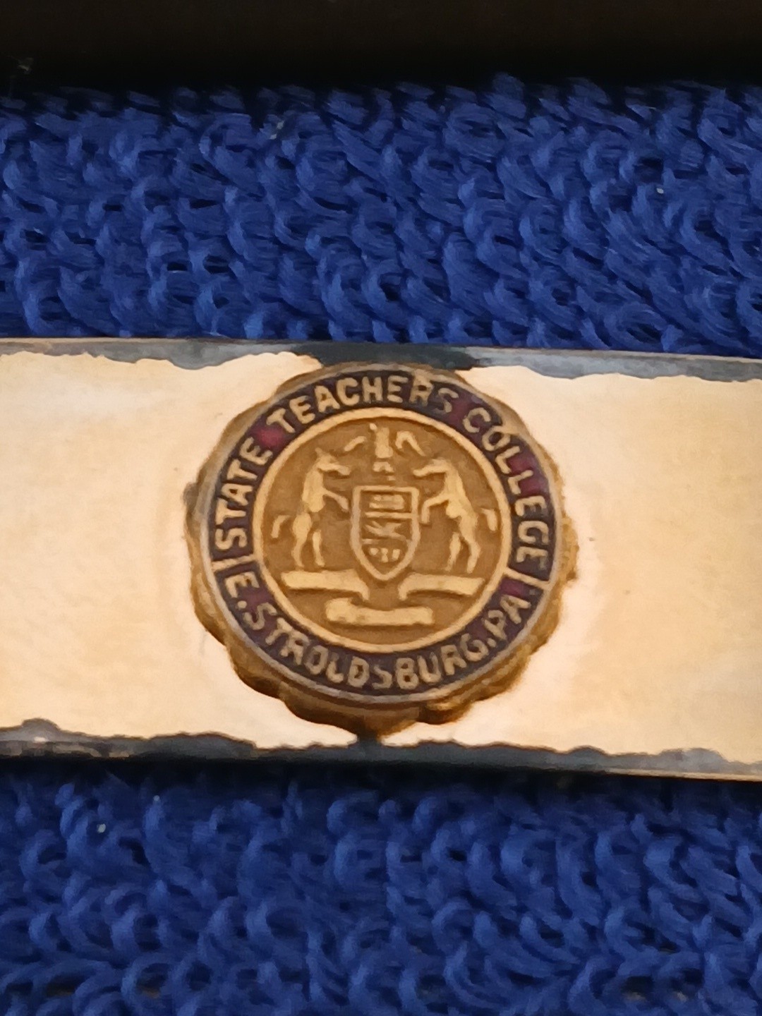 1930s 12K GF State Teachers College Stroudsburg, PA bracelet in original box 1930s 12K GF State Teachers College Stroudsburg, PA bracelet in original box