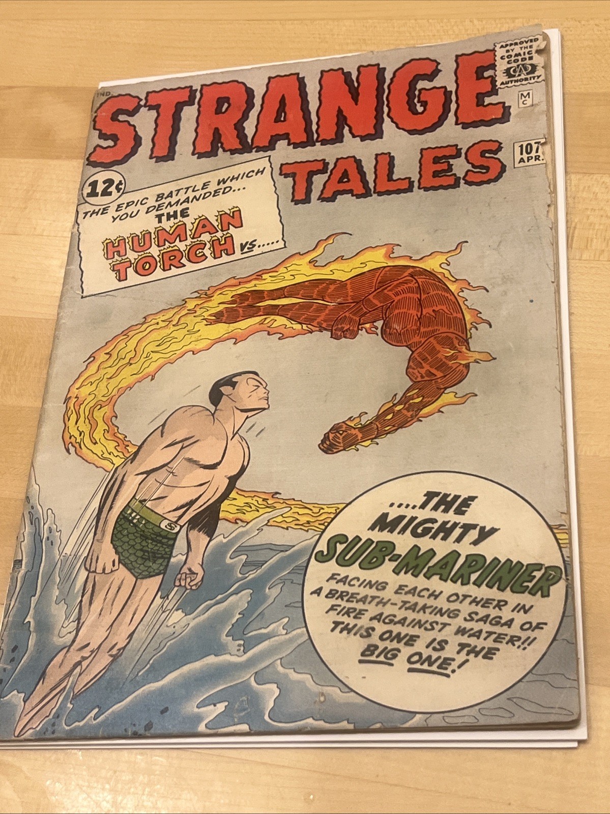 Strange Tales #107 (Marvel Comics April 1963)