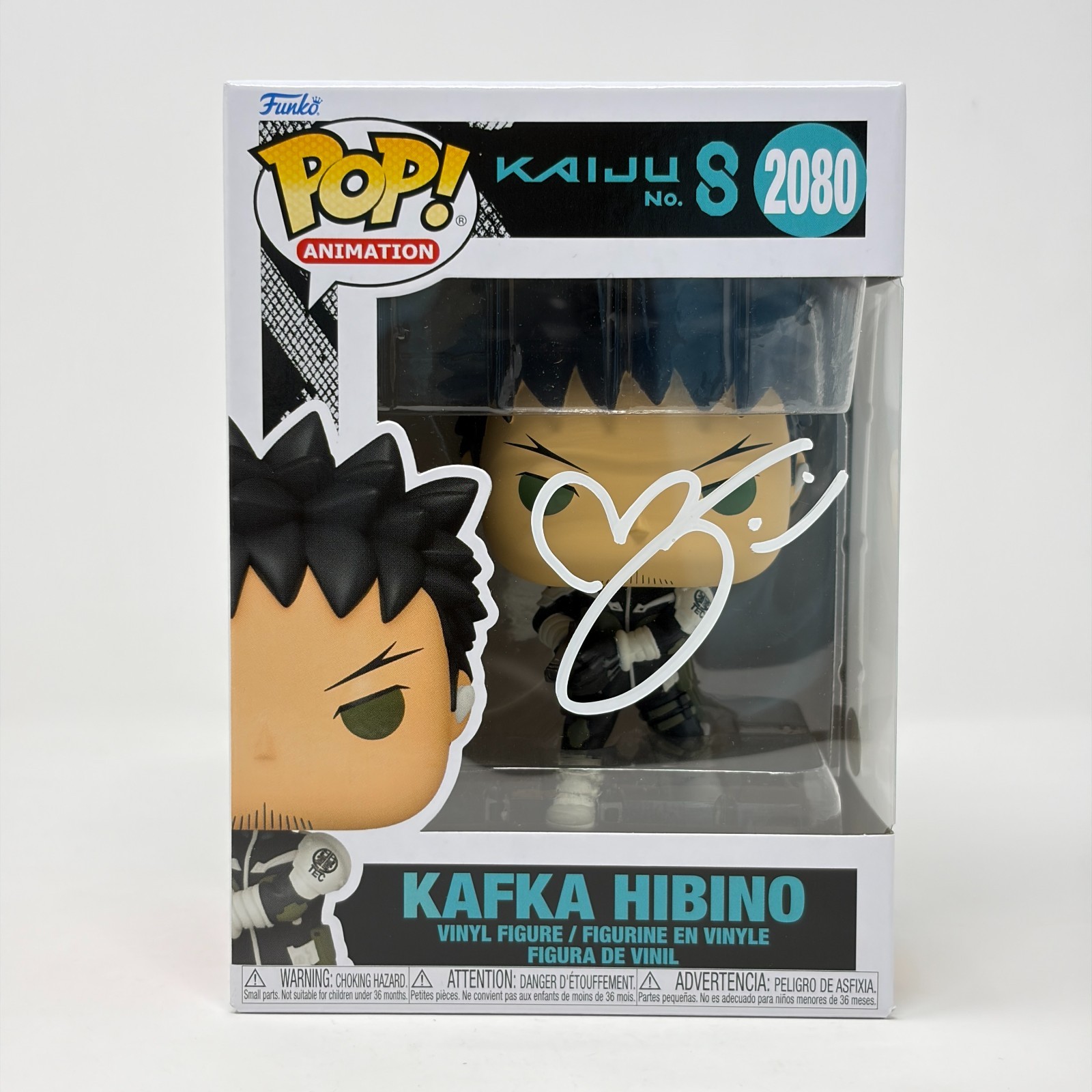 Nazeeh Tarsha Karka Hibino Kaiju No. 8 #2080 Signed Funko Pop