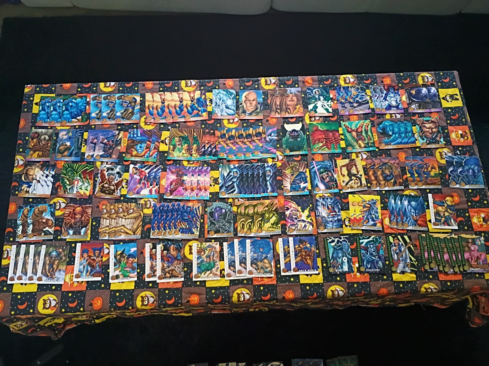 1996 Fleer X-Men Walmart Edition Trading Card Lot Incomplete Set