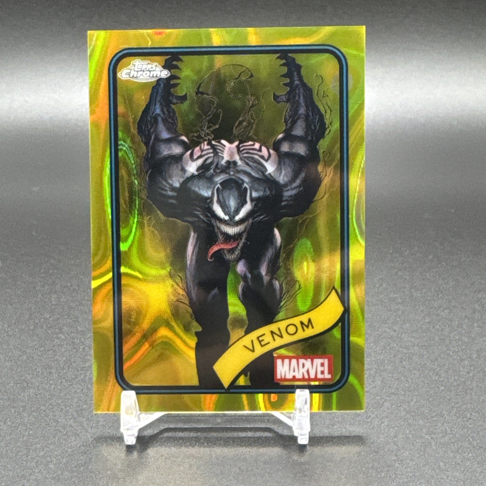 2025 Topps Marvel Chrome - Venom Yellow Lava #149 2025 Topps Marvel Chrome - Venom Yellow Lava #149