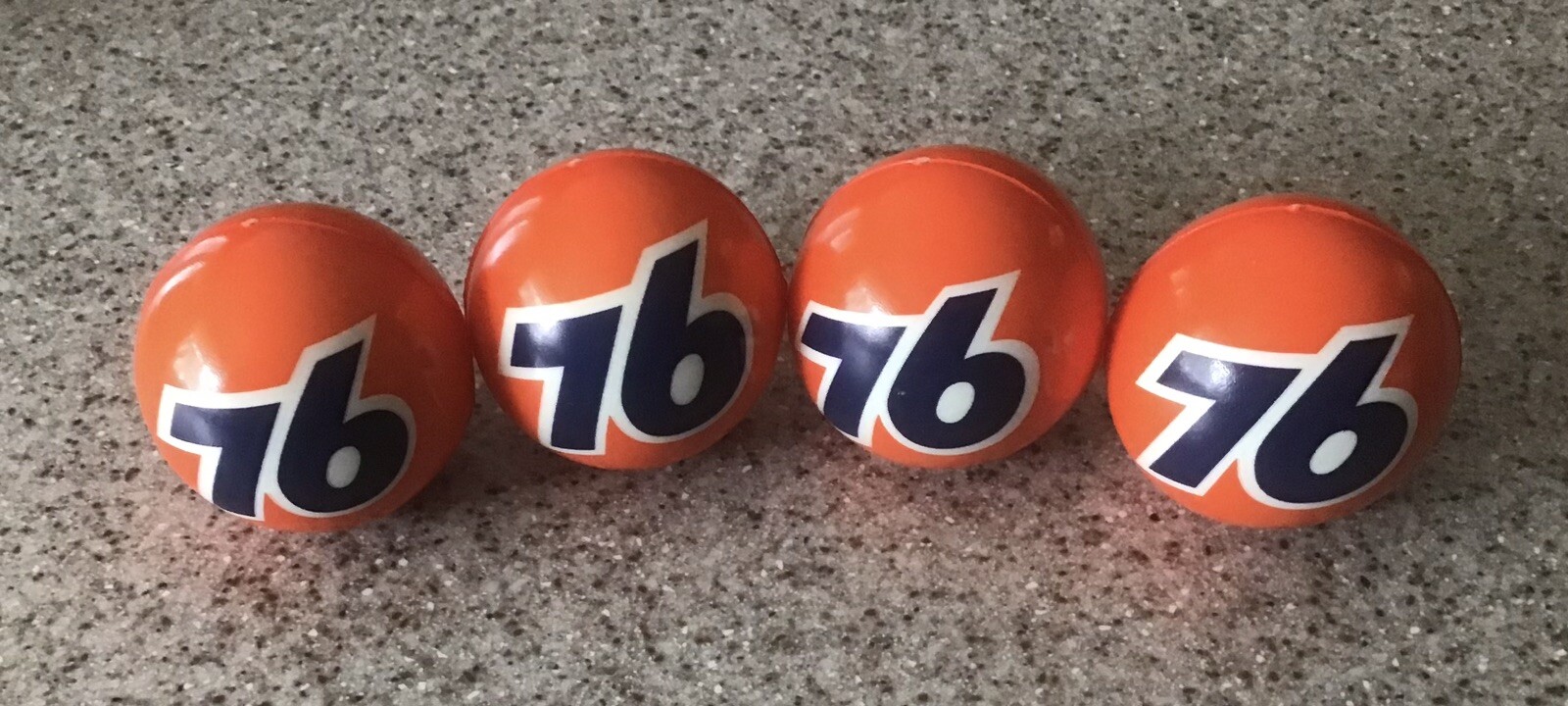 *NEW DESIGN-76 ANTENNA BALLS-RUBBER-LOT OF 4-BRAND NEW